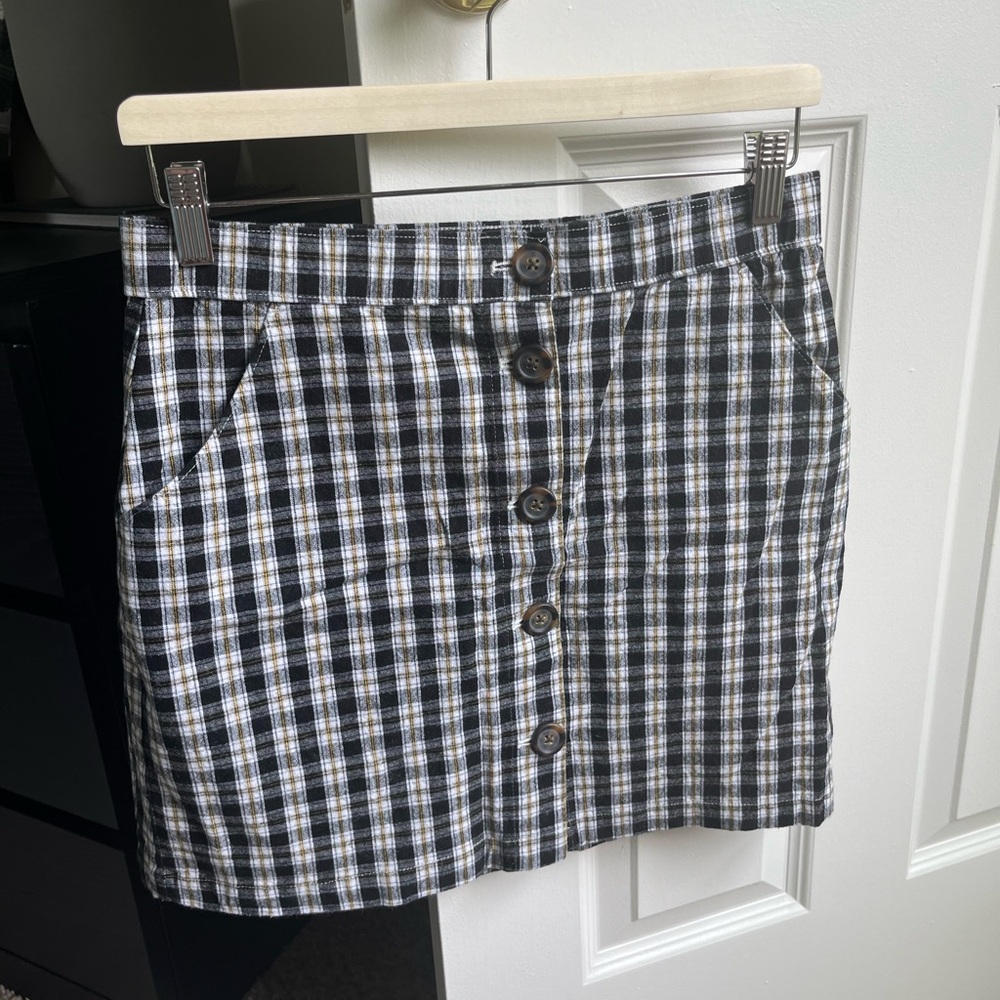 Hollister Plaid skirt